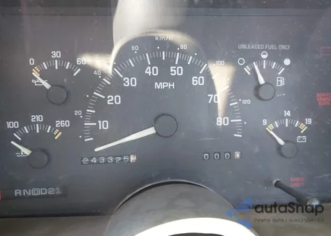 1993 Chevrolet Gmt-400 C1500 из США, поврежденный, VIN 1GCEC14Z3PZ170144